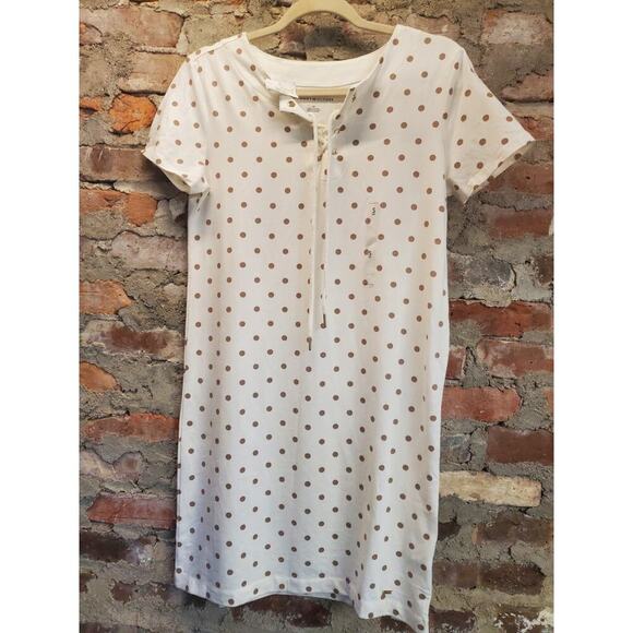 Tommy Hilfiger Dresses & Skirts - New Tommy Hilfiger Dress Womens Sz S Small White Polka dot Short Sleeves T